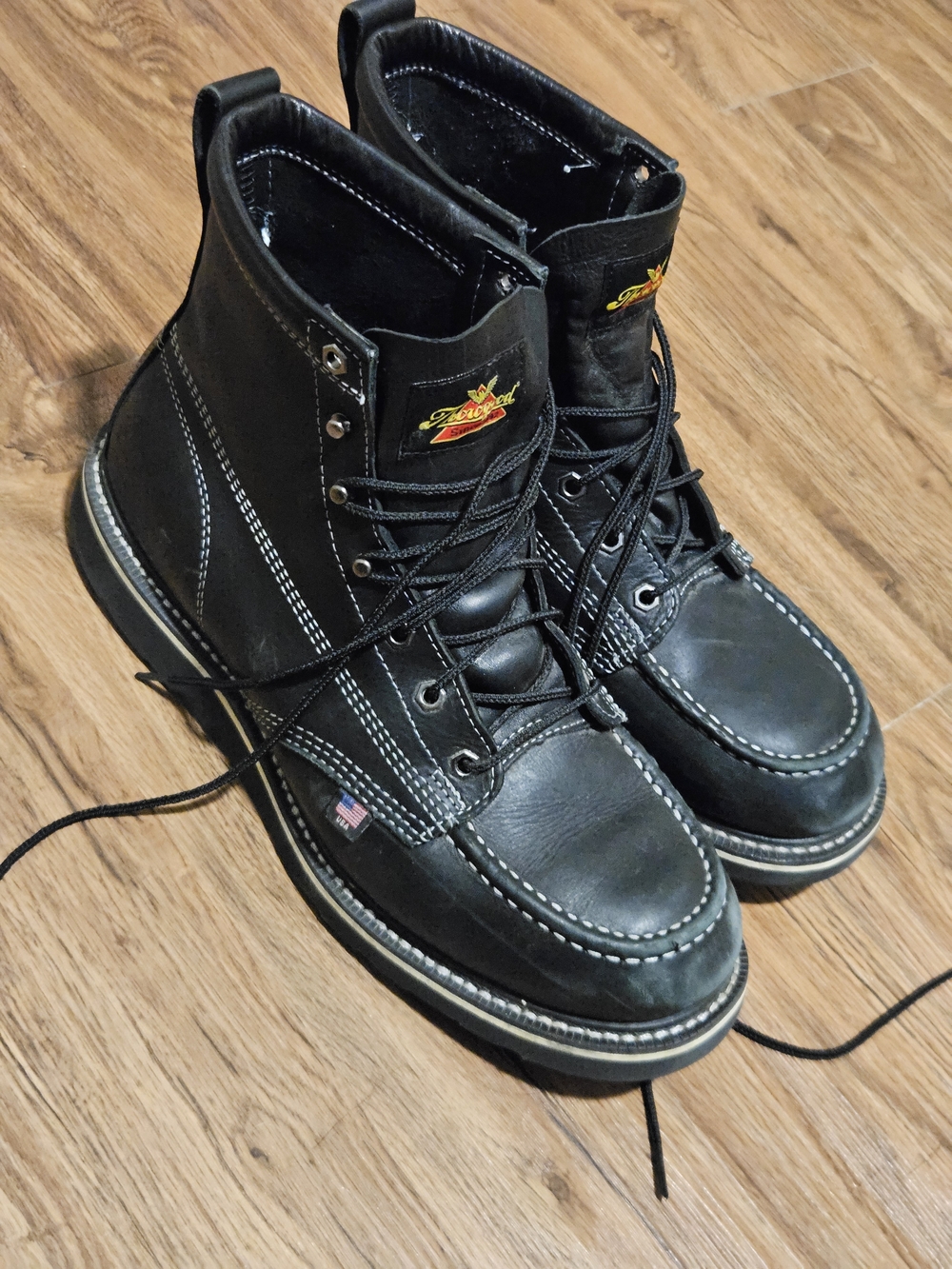 Thorogood 814-6206 6-inch Moc Toe boots - size 12D